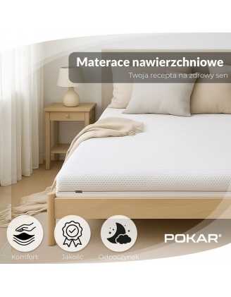 Materac Nawierzchniowy PREMIUM 120x190x8cm