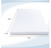 Materac Nawierzchniowy PREMIUM 180x200x8cm