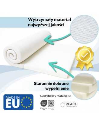 Materac Nawierzchniowy PREMIUM 80x200x8cm