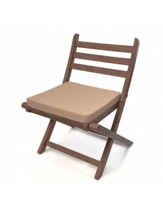 Poduszka na ławkę ogrodową, huśtawkę, poduszka ogrodowa, 60x60x5cm, Beż