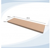 Poduszka na ławkę ogrodową, huśtawkę, poduszka ogrodowa, 110x50x5cm, Beż