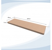 Poduszka na ławkę ogrodową, huśtawkę, poduszka ogrodowa, 160x40x5cm, Beż