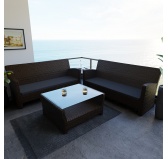 Poduszka na ławkę ogrodową, huśtawkę, poduszka ogrodowa, 150x40x5cm, Antracyt