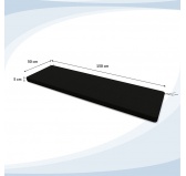 Poduszka na ławkę ogrodową, huśtawkę, poduszka ogrodowa, 150x50x5cm, Czarny Poduszka na ławkę ogrodową, huśtawkę, poduszka ogrodowa, 150x50x5cm, Czarny