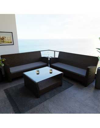 Poduszka na ławkę ogrodową, huśtawkę, poduszka ogrodowa, 120x50x5cm, Szary