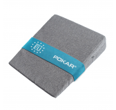 Poduszka klinowa do spania i siedzenia | Idealna na refluks | 80x68x16 cm | Szary