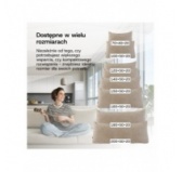 Poduszka oparciowa sztruksowa | Do czytania, na łóżko lub sofę | 140x50x20 cm | Kolor zielony Poduszka oparciowa sztruksowa | Do czytania, na łóżko lub sofę | 140x50x20 cm | Kolor zielony