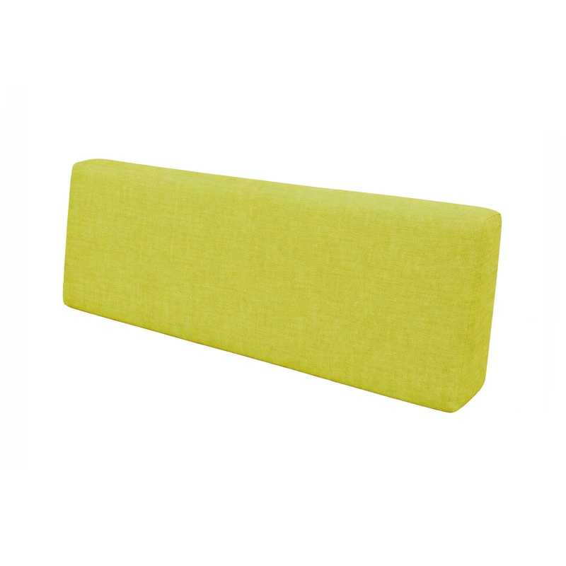 Poduszka ogrodowa na palety oparciowa 120x40x20/10 cm, Limonka Poduszka ogrodowa na palety oparciowa 120x40x20/10 cm, Limonka