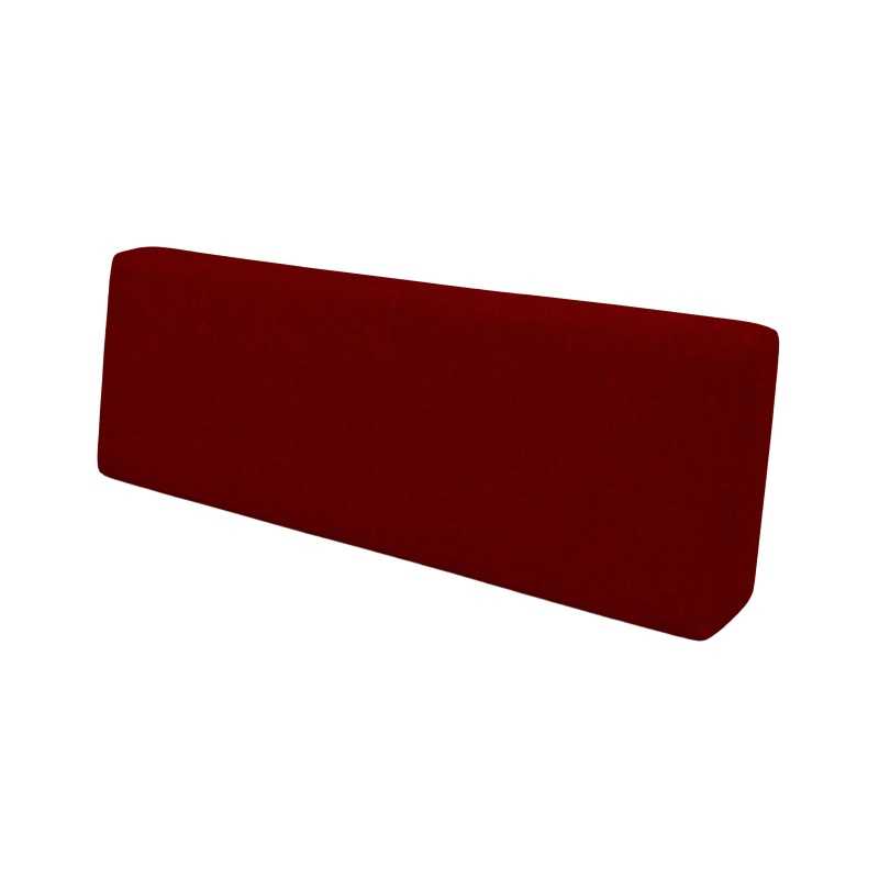 Poduszka ogrodowa na palety oparciowa 120x40x20/10 cm, Bordowy Poduszka ogrodowa na palety oparciowa 120x40x20/10 cm, Bordowy
