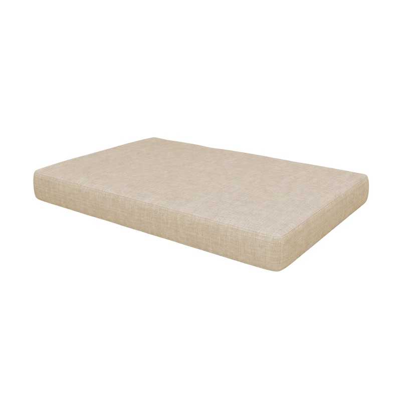 Poduszka ogrodowa siedziskowa 120x80x15 Beż Poduszka ogrodowa siedziskowa 120x80x15 Beż