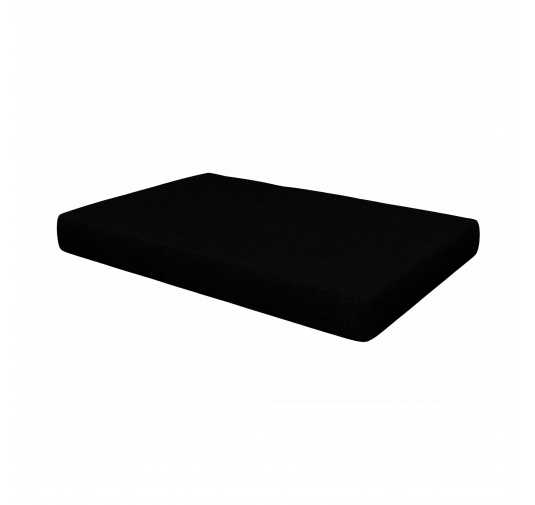 Poduszka ogrodowa siedziskowa 120x80x15 Czarny