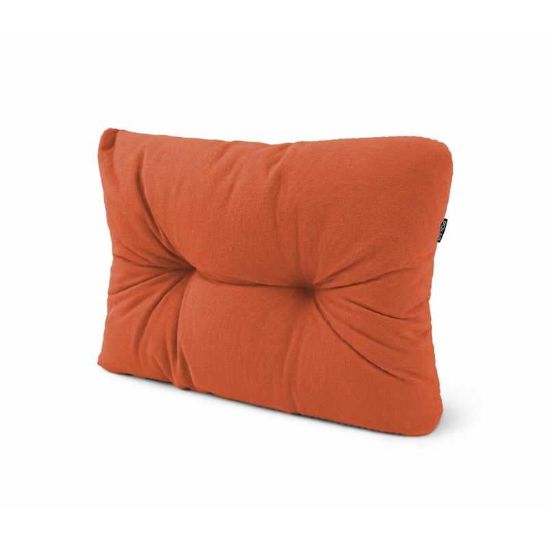 Poduszka ogrodowa na palety pikowana boczna 60x40x15 cm, Pomarańczowy Poduszka ogrodowa na palety pikowana boczna 60x40x15 cm, Pomarańczowy