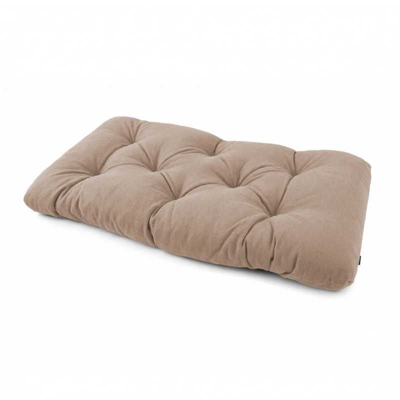 Poduszka ogrodowa na palety, siedzisko, pikowana, 120x60x15 cm, Beżowy Poduszka ogrodowa na palety, siedzisko, pikowana, 120x60x15 cm, Beżowy