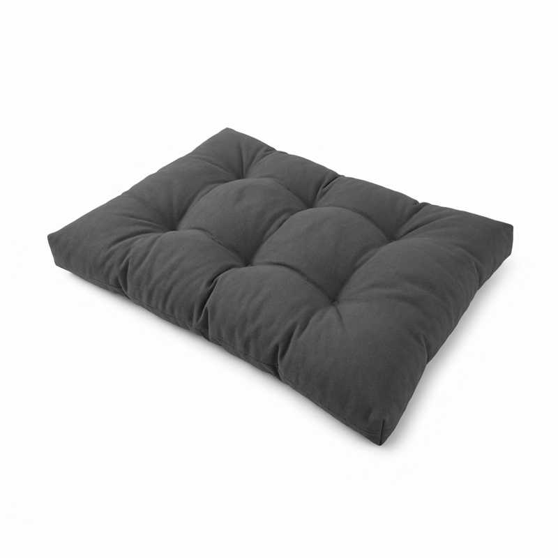 Poduszka ogrodowa pikowana siedziskowa 120x80x15 Antracyt Poduszka ogrodowa pikowana siedziskowa 120x80x15 Antracyt
