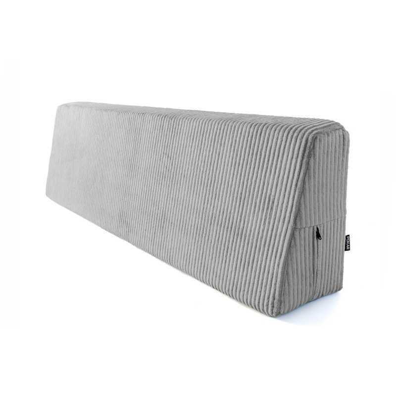Poduszka oparciowa na palety | Sztruks | 120x40 cm | Kolor szary Poduszka oparciowa na palety | Sztruks | 120x40 cm | Kolor szary