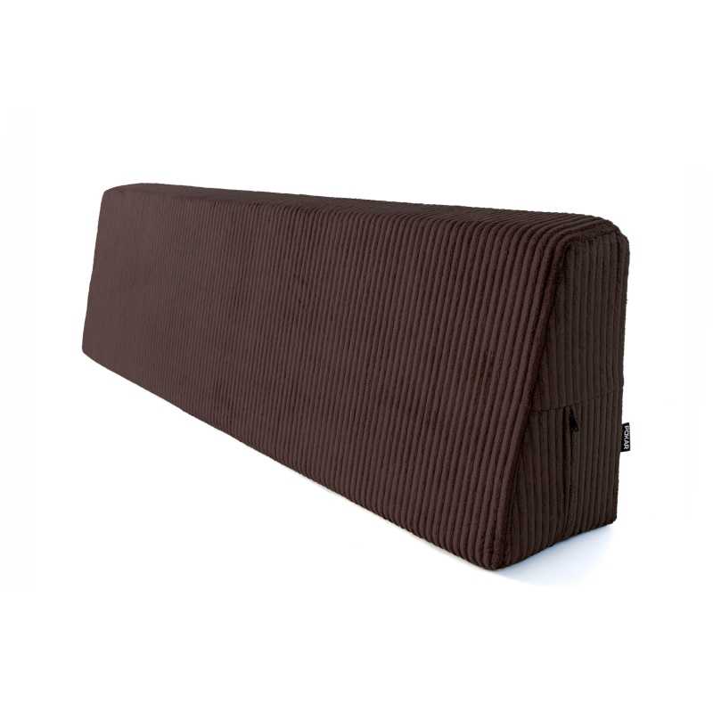 Poduszka oparciowa na palety | Sztruks | 120x40 cm | Kolor ciemny brąz Poduszka oparciowa na palety | Sztruks | 120x40 cm | Kolor ciemny brąz