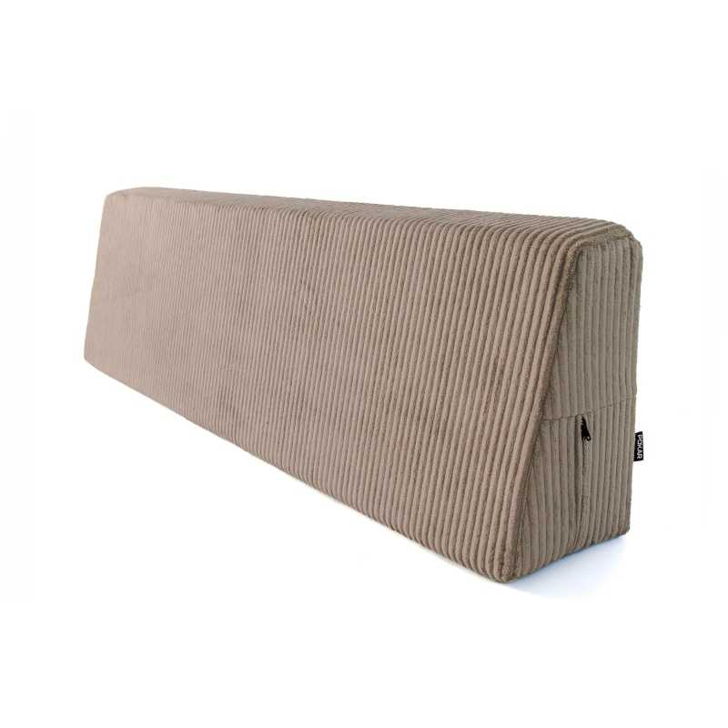 Poduszka oparciowa na palety | Sztruks | 120x40 cm | Kolor brąz Poduszka oparciowa na palety | Sztruks | 120x40 cm | Kolor brąz