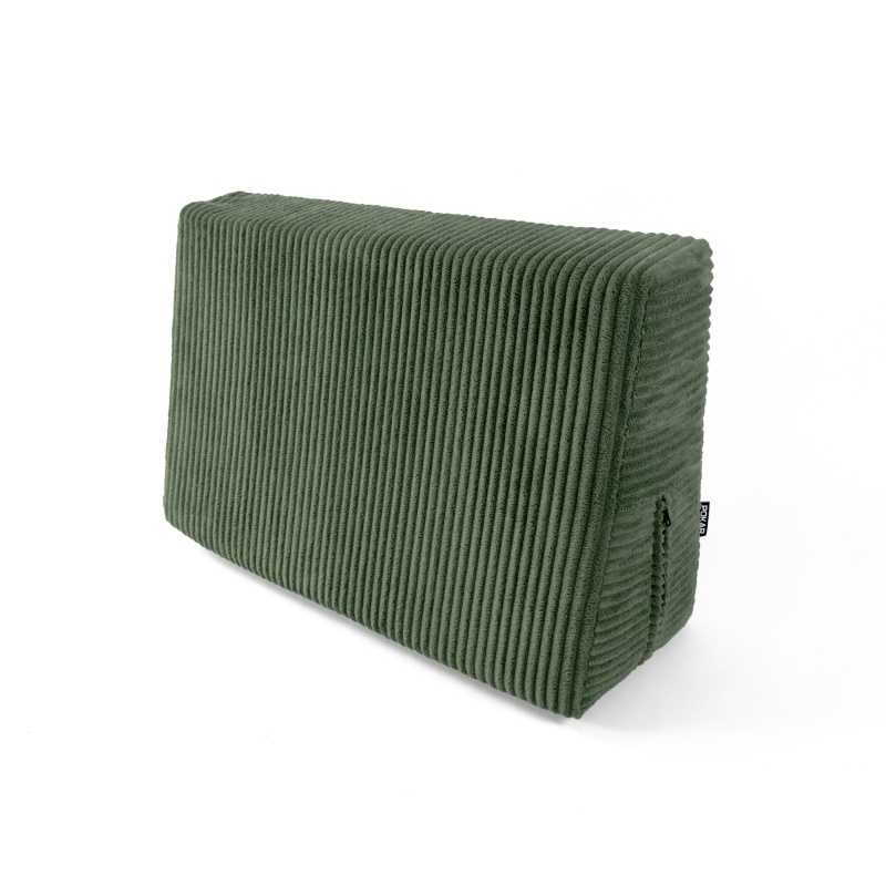 Poduszka boczna na palety | Sztruks | 60x40 cm | Kolor ciemny zielony Poduszka boczna na palety | Sztruks | 60x40 cm | Kolor ciemny zielony