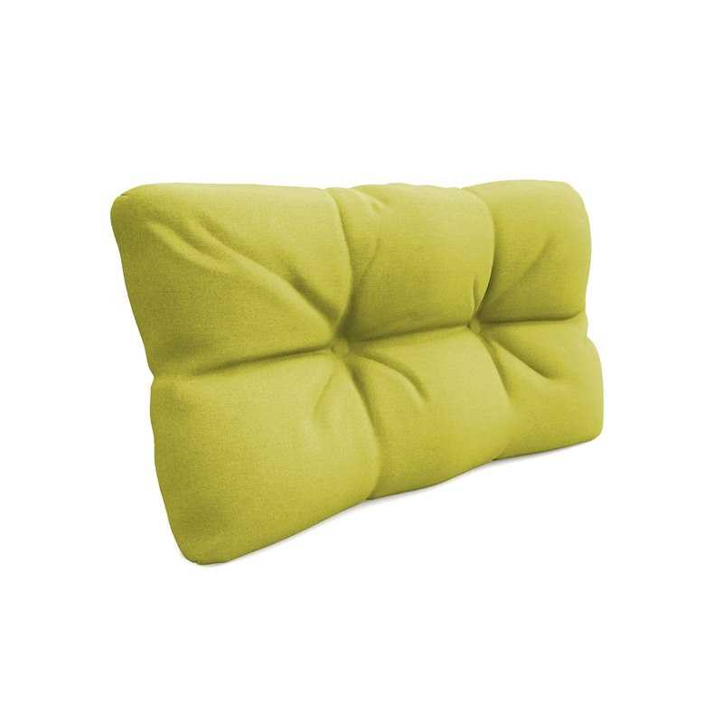 Poduszka ogrodowa na palety pikowana boczna 60x40x12 cm, Limonka Poduszka ogrodowa na palety pikowana boczna 60x40x12 cm, Limonka