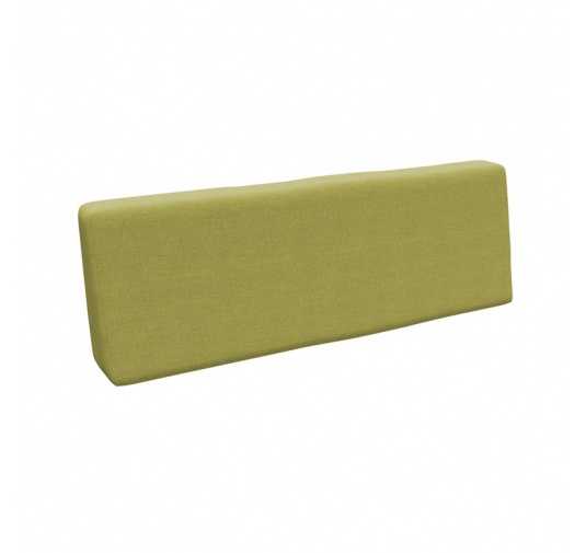 Poduszka ogrodowa na palety oparciowa 120x40x20/10 cm, Limonka