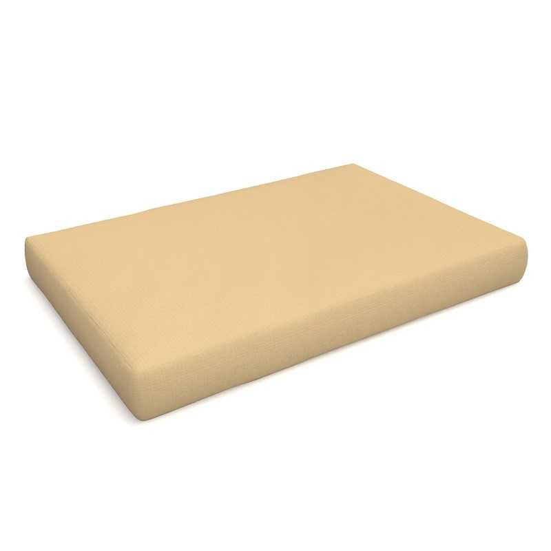 Poduszka ogrodowa wodoodporna siedziskowa 120x80x15 Beż Poduszka ogrodowa wodoodporna siedziskowa 120x80x15 Beż