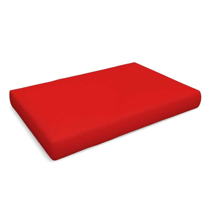 Poduszka ogrodowa wodoodporna siedziskowa 120x80x15 Czerwony Poduszka ogrodowa wodoodporna siedziskowa 120x80x15 Czerwony