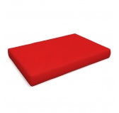 Poduszka ogrodowa wodoodporna siedziskowa 120x80x15 Czerwony Poduszka ogrodowa wodoodporna siedziskowa 120x80x15 Czerwony