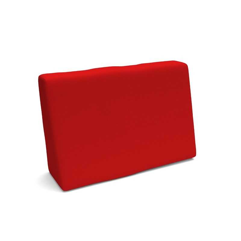 Poduszka ogrodowa wodoodporna boczna 60x40x20/10 Czerwony Poduszka ogrodowa wodoodporna boczna 60x40x20/10 Czerwony