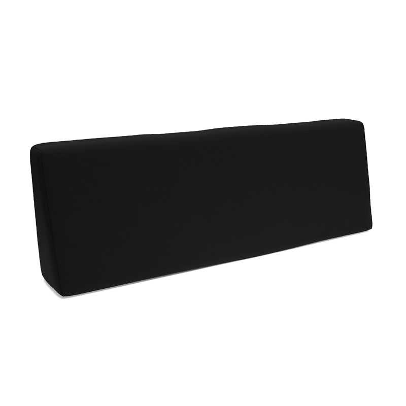 Poduszka ogrodowa wodoodporna oparciowa 120x40x15 Czarny Poduszka ogrodowa wodoodporna oparciowa 120x40x15 Czarny