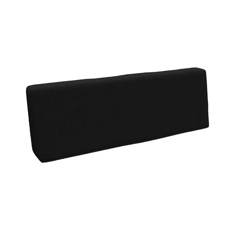 Poduszka ogrodowa oparciowa 120x40x20/10 Czarny Poduszka ogrodowa oparciowa 120x40x20/10 Czarny