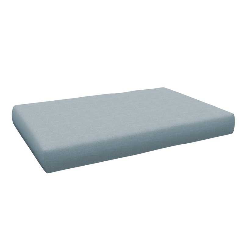 Poduszka ogrodowa siedziskowa 120x80x15 Niebieski Poduszka ogrodowa siedziskowa 120x80x15 Niebieski